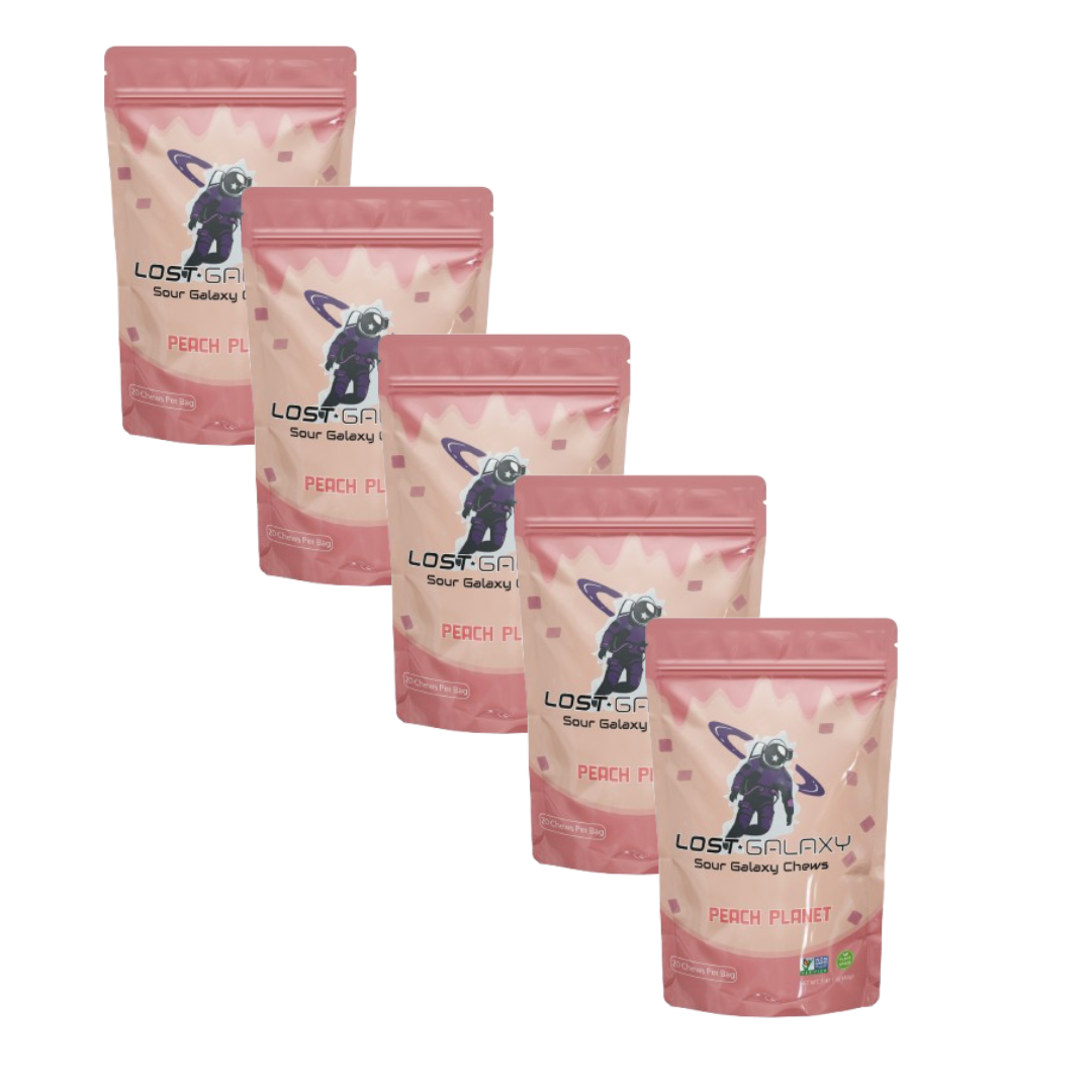 Peach Planet 5 Pack
